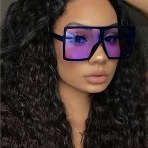 Flat Top Oversized Sunglasses For
A Trendy Vintage Y2K Look Street Shades